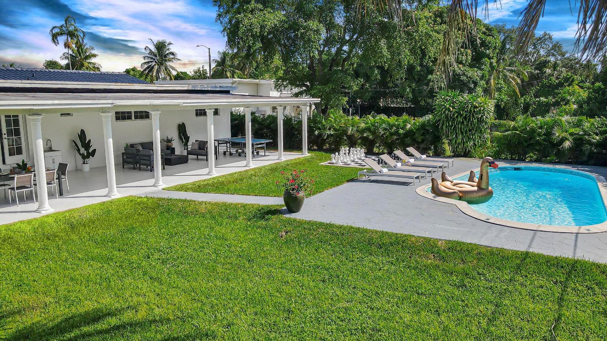 New Tropical Oasis Retreat In Miami Villa Dış mekan fotoğraf